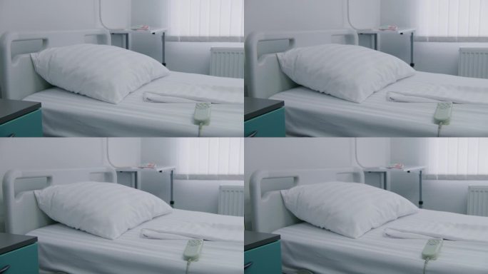 舒适的床和现代化的医疗设备