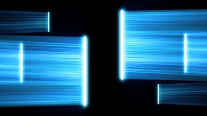 循环 科技 粒子 立柱 立体板 光线