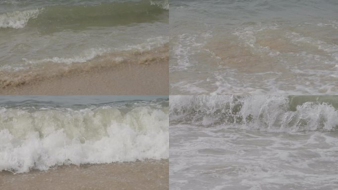 海浪慢镜头