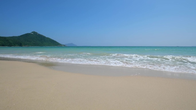 深圳西涌海滩美丽的海景