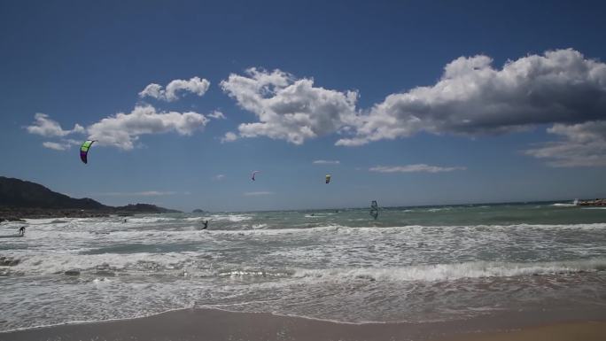 冲浪滑翔伞