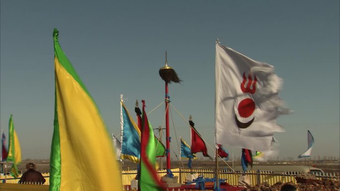 蒙古苏勒德 战旗