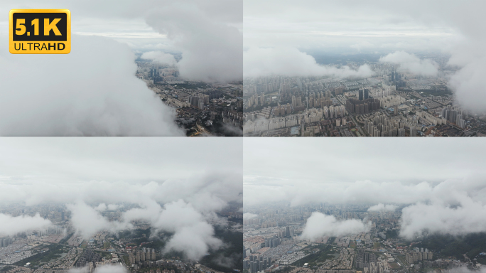 【5K】云上昆明，云端俯瞰昆明城市