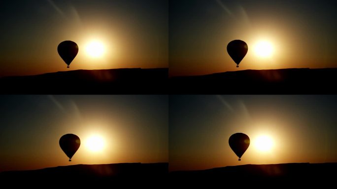 日出时分的卡帕多西亚热气球之旅