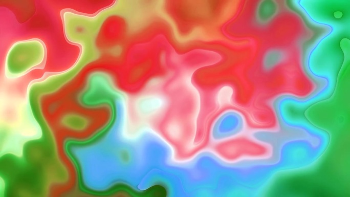 抽象渐变色液体背景。