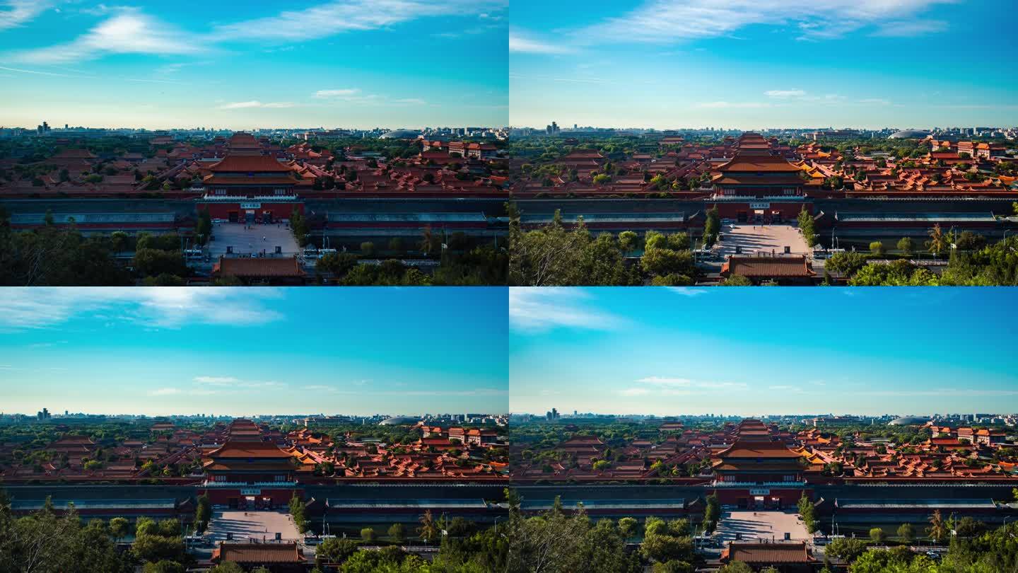 北京文化故宫博物馆延时