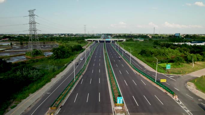 芜湖在建公路航拍