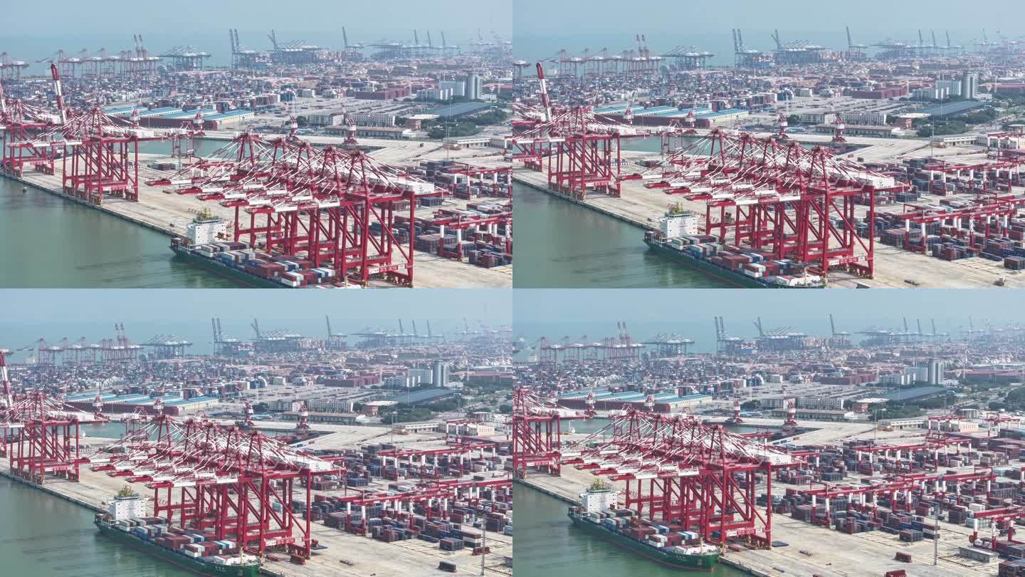 4K-Log-广州南沙港四期全自动码头