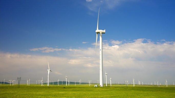 风力发电风电清洁能源