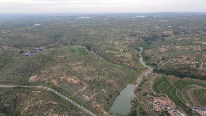 榆林麻黄梁黄土地质公园陕北地貌沟壑28