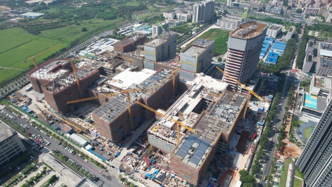 深圳中山大学附属第七医院建设场景