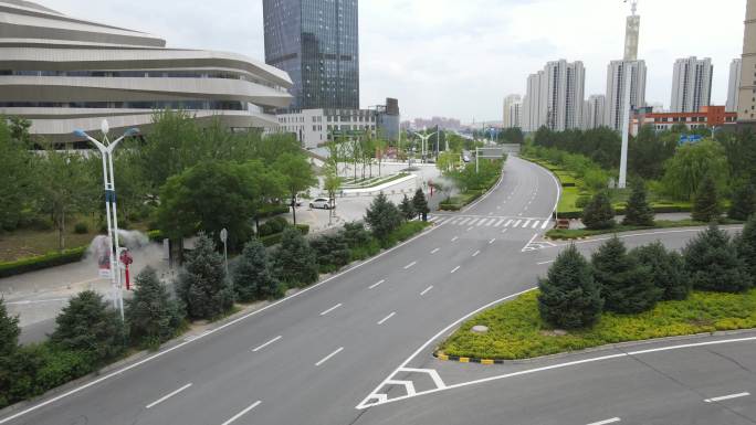 陕西榆林城市设施加湿路灯4