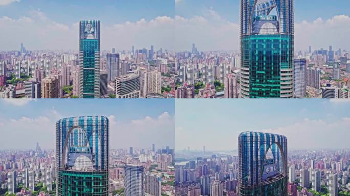 上海中港汇大厦航拍