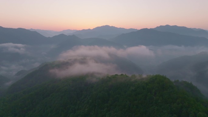 4K商用 东阳天山村航拍视频