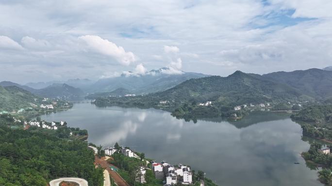 广西山水航拍延时