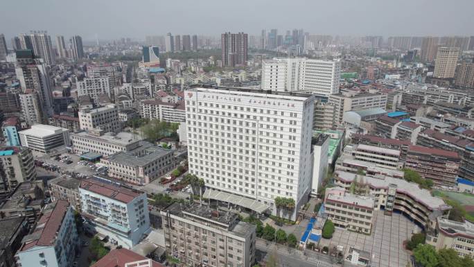 荆州市第一人民医院4K航拍