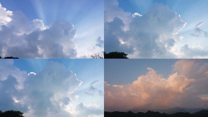 云朵60帧素材