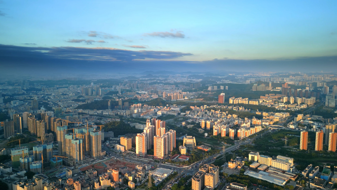 航拍船坑 茜坑水库 航拍大浪 上岭排新村