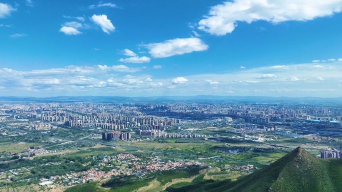 呼和浩特 大景 大青山