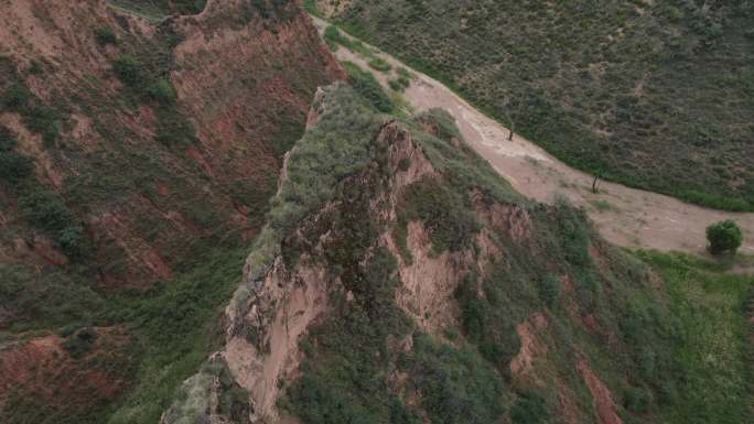 榆林麻黄梁黄土地质公园陕北地貌沟壑40