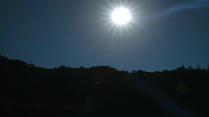 日转夜唯美意境月亮倒影合集