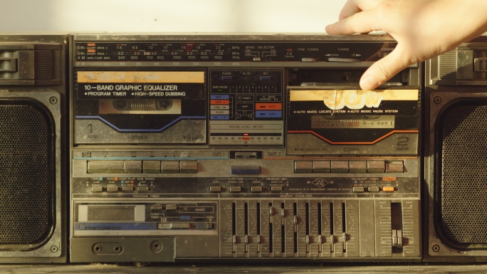 怀旧磁带收音机录音机卡带机