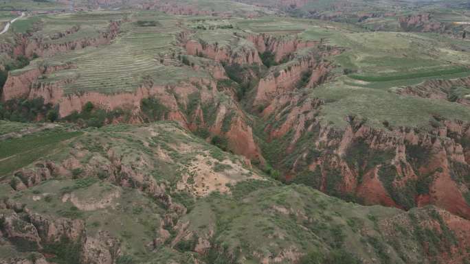 榆林麻黄梁黄土地质公园陕北地貌沟壑17