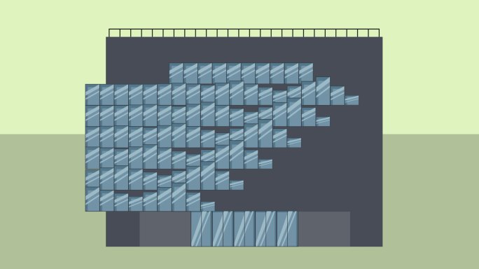 建筑生长动画H-展馆