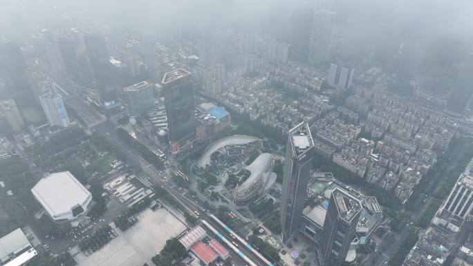 4K-Log-广州天河CBD、天环广场