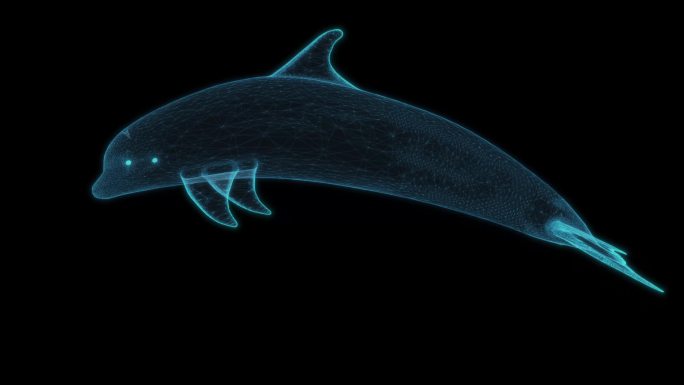 海豚气球 鲸鱼抱枕海洋生物可爱大鱼鲨鱼