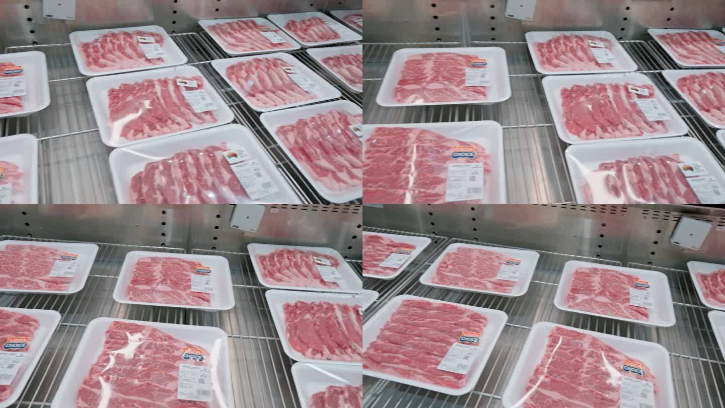 超市空镜头 肉类