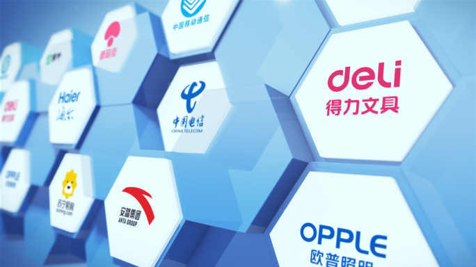 企业合作伙伴logo展示