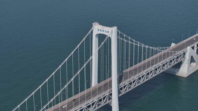 大连星海湾大桥 航拍 跨海大桥