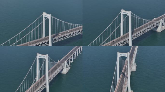 大连星海湾大桥 航拍 跨海大桥