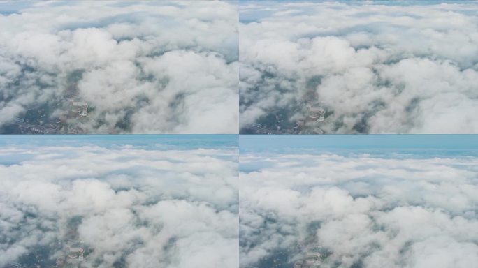 穿云延时云上俯瞰云朵云海97017