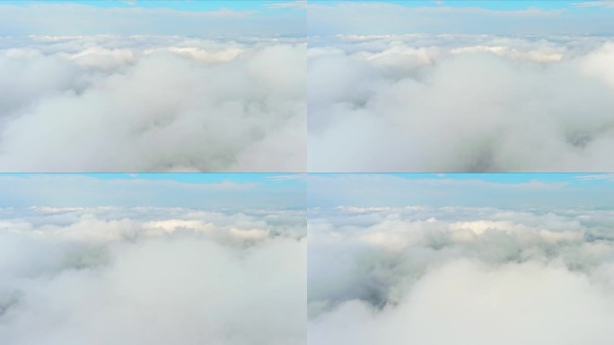 穿云延时云上俯瞰云朵云海99355