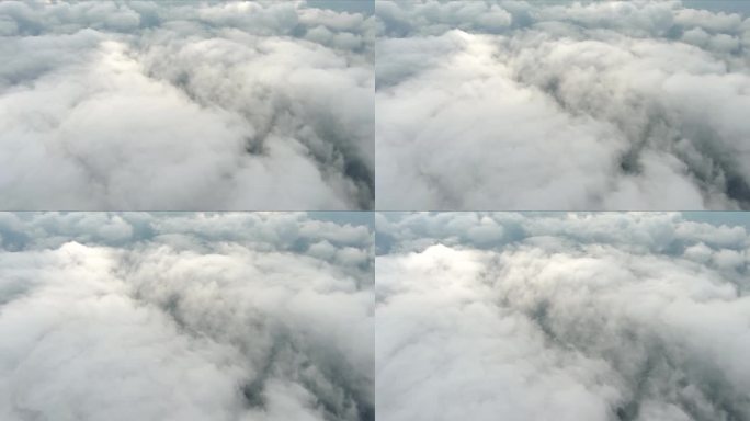 穿云延时云上俯瞰云朵云海100487