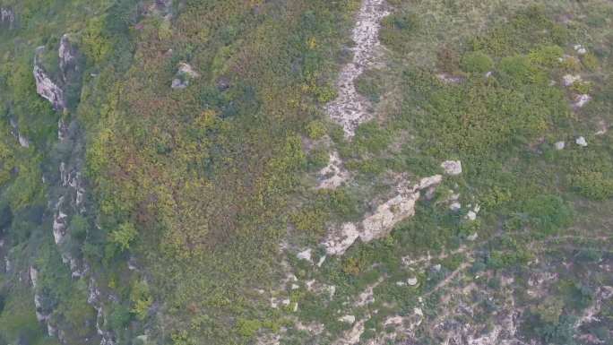 大同广灵黄龙峪峡谷风光航拍