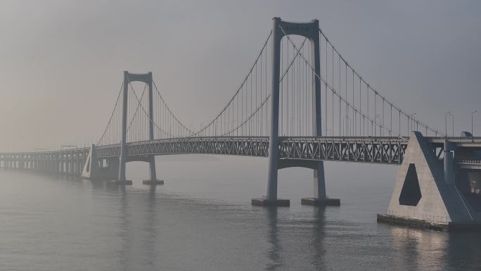 大连星海湾大桥 航拍 跨海大桥