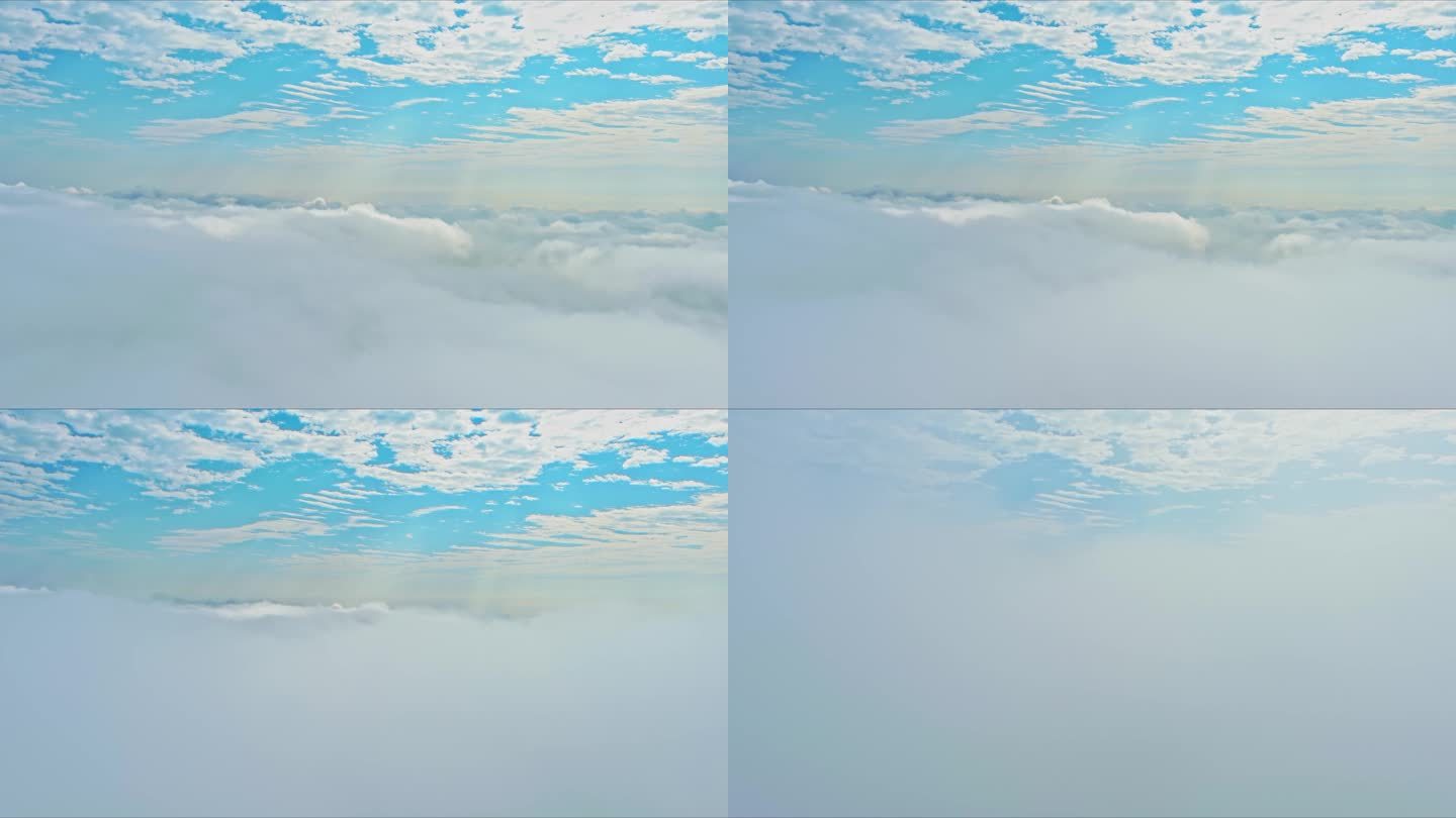 穿云延时云上俯瞰云朵云海104269