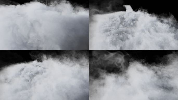 4K烟雾穿云云雾素材（带Alpha）