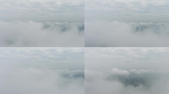 穿云云上俯瞰云朵云海云端6K视频05
