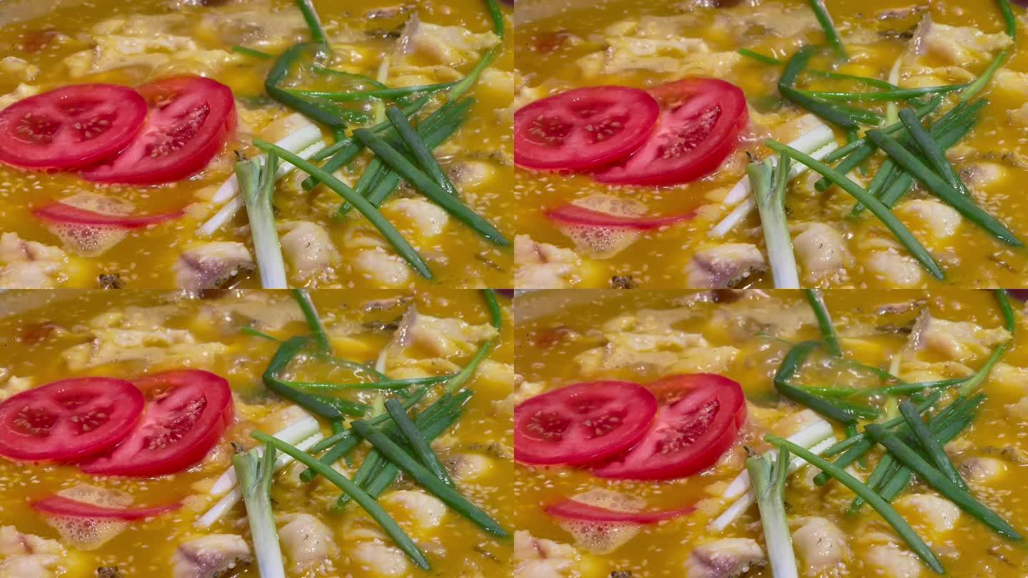 酸菜鱼番茄火锅1