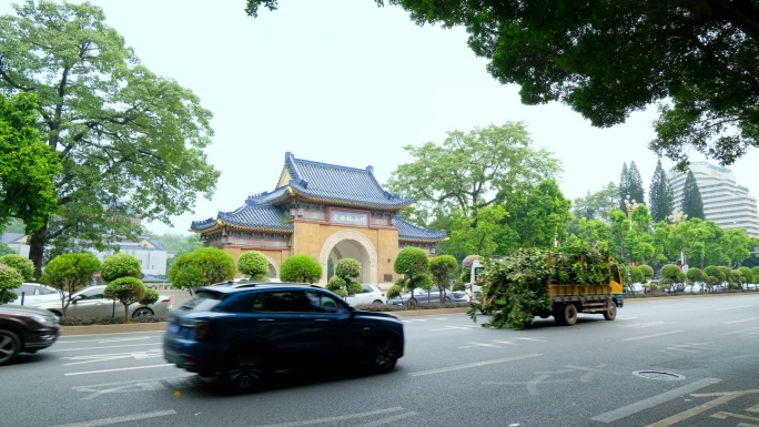 广州中山纪念堂大门