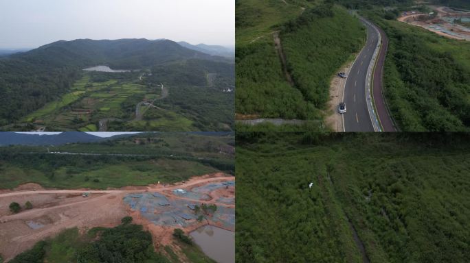 肥东砚山水库砚山公路