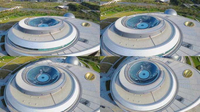 上海天文馆（临港新区）4K航拍