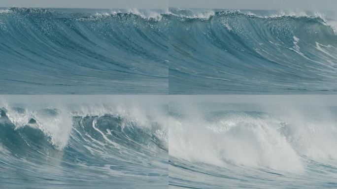 马尔代夫的海浪起伏不定