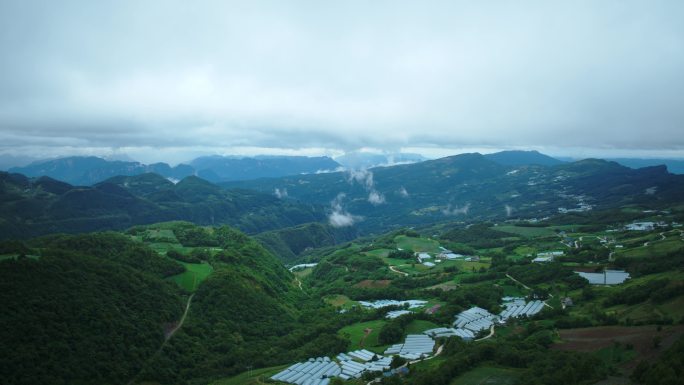 大山延时素材