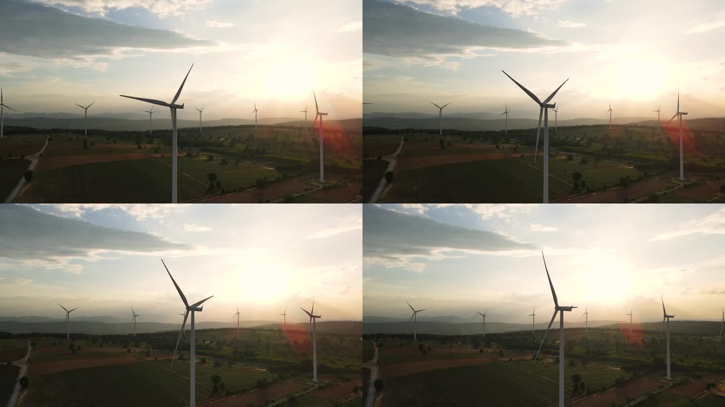风能，可持续能源清洁能源可持续发展发电