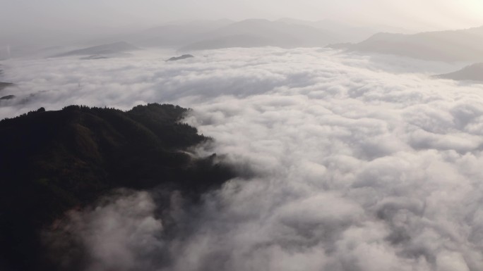 山间云海日出景观